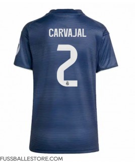 Günstige Real Madrid Daniel Carvajal #2 Auswärtstrikot Damen 2025-26 Kurzarm